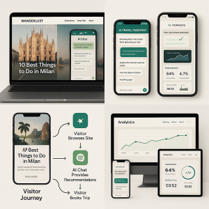 Create a Travel Blog with AI Layout, Smart Input, Auto Advisor