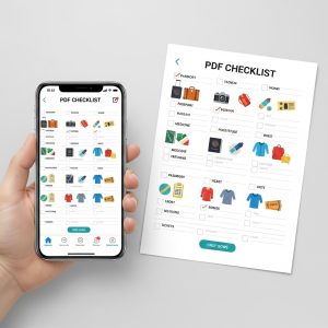 Personalized Travel Checklist